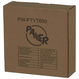PAWER 16 Cm 100W Toyota-Fiat Oto Hoparlör PW-FTYT650