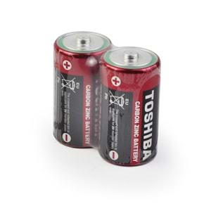 TOSHIBA D Boy (Büyük) Pil R20SL