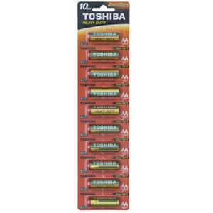 TOSHIBA AA Kalem Pil 10 Lu Kartela R6KG-10 KRT