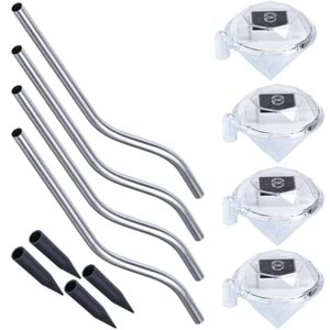 RANCHI Sensörlü Bahçe Lambası RC-1005