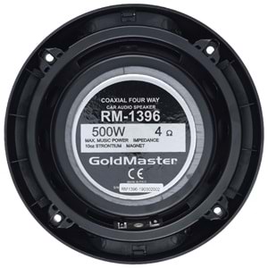 GOLDMASTER 13 Cm 500W Tweeter li Oto Hoparlör RM-1396