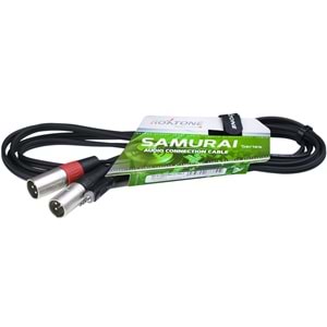 ROXTONE 3,5 Mm St 2*Xlr Erkek 3 Mt Kablo RXK-13603