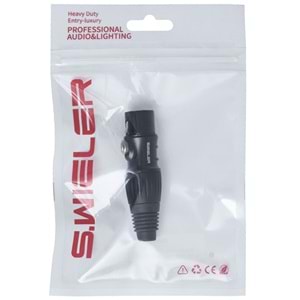 S.WIELER Xlr Canon Dişi Jak S006K