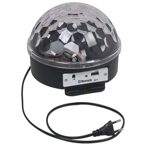 SULED Usb+Bt Yarım Dünya Disco Topu SLD-93