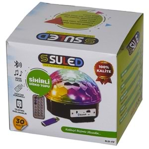SULED Usb+Bt Yarım Dünya Disco Topu SLD-93