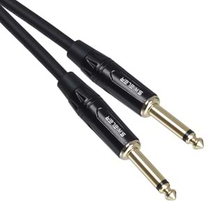 S.WIELER 6.3 mm Mono - 6.3 mm Mono Kablo Uzunluğu: 3 Metre SMM-3M