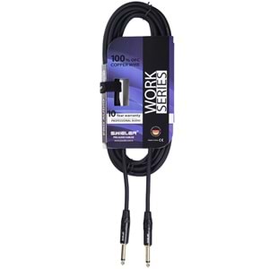 S.WIELER 6.3 mm Mono - 6.3 mm Mono Kablo Uzunluğu: 5 Metre SMM-5M