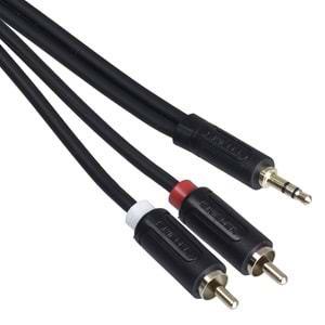 S.WIELER 2*Rca - 3.5 mm Stereo Kablo Uzunluğu: 5 Metre SR2S-5M