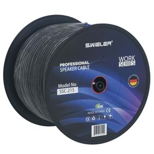S.WIELER 2X1,5 Bakır Hoparlör Kablosu 100 Metre SSC-215