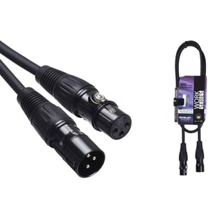 S.WIELER Xlr Erkek - Xlr Dişi Kablo Uzunluğu: 1 Metre SX-1M