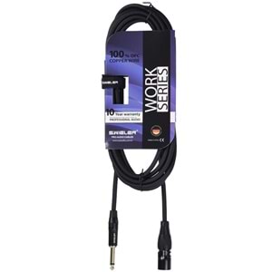 S.WIELER Xlr Erkek - 6.3 mm Mono Kablo Uzunluğu: 5 Metre SXM-5M