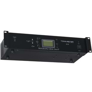 TONMAISTER Akıllı Usb Li Rack Tipi Okul Zil Saati TM-42 R
