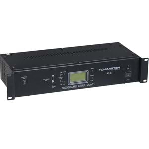 TONMAISTER Akıllı Usb Li Rack Tipi Okul Zil Saati TM-42 R