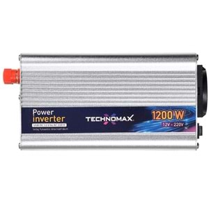 TECHNOMAX 12V 1200W Modifiye Sinüs İnvertör TM-9203
