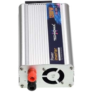 TECHNOMAX 12V 1200W Modifiye Sinüs İnvertör TM-9203