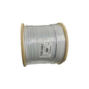 TUNEX Rg6-U4 Ccs 64 Tel Kablo 300 MT TNX-064-300