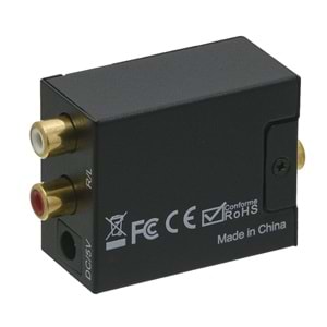 ECONEX Digital to Analog Ses Dönüştürcü (Optik to Rca ) Adaptör TNX-1006