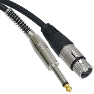 TUNEX 6,3 Mm Erkek - Canon Dişi 3 Metre Kablo TNX-2005