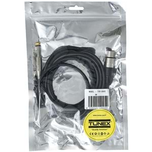 TUNEX 6,3 Mm Erkek - Canon Dişi 3 Metre Kablo TNX-2005