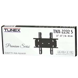 TUNEX 22-32'' Lcd Tv Sabit Duvar Askı Aparatı TNX-2232 S