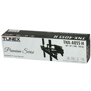 TUNEX 40-55'' Lcd Tv Hareketli Duvar Askı Aparatı TNX-4055 H