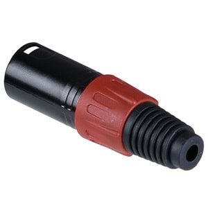 TUNEX Red Metal Xlr Canon ERKek Jak TNX-4813 RD