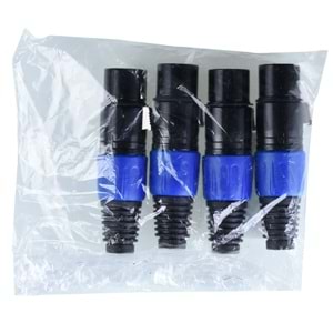 TUNEX Blue Metal Xlr Canon Dişi Jak TNX-4814 BL
