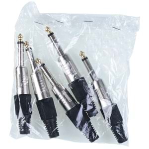 TUNEX Black 6,3 Mm Erkek Mono Metal Jak TNX-4815 BK