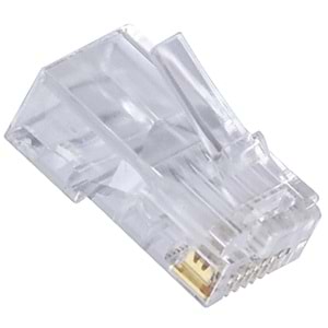 TUNEX 8P8C Rj-45 Cat-6 Ucu Açık Yeni Nesil İnternet Jakı TNX-4880