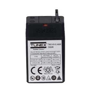 TUNEX 4V 0,4A Siyah Kuru Bakımsız Akü TNX-4V04A