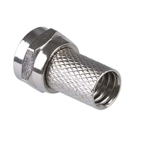 TUNEX Rg-6 18 Mm F Konnektör (100 Lü) TNX-6018-1