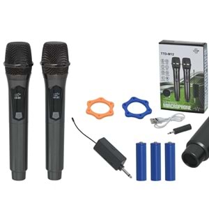 JRL UHF 2 El Kablosuz Mikrofon (WN-19) TTD-M12 EE