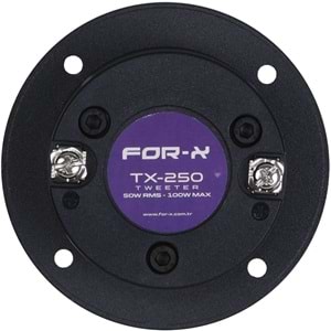 FOR-X 82,5 MM Tweeter 50W RMS 100W Max TX-250