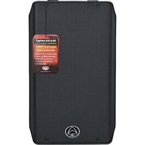 WHARFEDALE Pro Typhon Ax12-Bt 12'' Siyah Aktif Kabin Hoparlör TYPHON AX12-BT