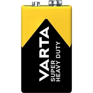 VARTA Super Heavy Duty 9V Çinko Karbon Pil Blisterli V6F22