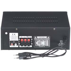 WÖLLER 100W 8 Ohm Usb-Sd-Bt Amfi W-100