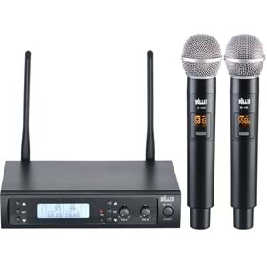 WÖLLER Uhf İki El Dijital Kablosuz Mikrofon W-102 EE