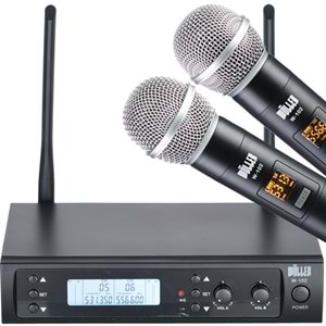 WÖLLER Uhf İki El Dijital Kablosuz Mikrofon W-102 EE