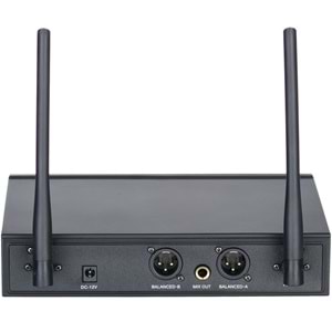 WÖLLER Uhf İki El Dijital Kablosuz Mikrofon W-102 EE