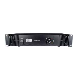 WÖLLER 600 Watt Çıkış Gücü 70-100V ve 4-16 Ohm Çıkış Tek Kanal Power Amfi W-1600