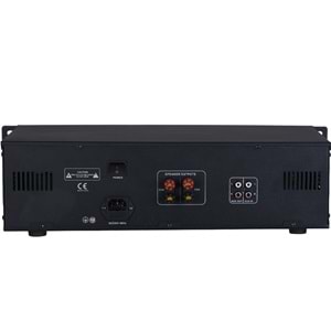 WÖLLER 2X500W 100V 6 Kanal Usb-Sd-Bt Amfi W-2500