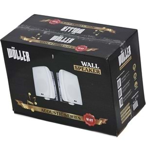 WÖLLER 200W 16 Cm 100V Beyaz Sütun Hoparlörü W-6 TB
