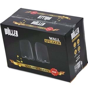 WÖLLER 200W 16 Cm 100V Siyah Sütun Hoparlörü W-6 TS
