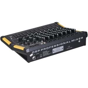 WÖLLER 8 Kanal 2 Aux 99 Dsp Usb-Bt Deck Mikser W-899