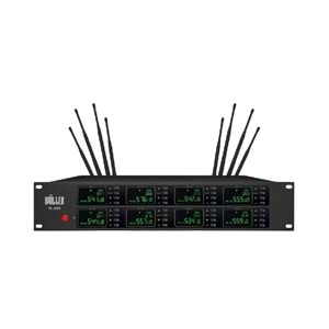 WÖLLER UHF 8 X 99 Ayrı Digital Frekans Receiver W-899 R