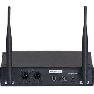 WÖLLER Uhf 2 El Kablosuz Mikrofon W-920 EE