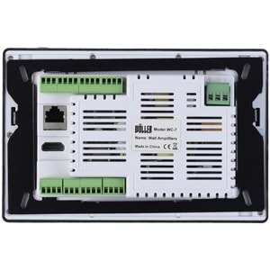WÖLLER 7'' 8*25W 32 Gb Wi-Fi Btt-App Duvar Amfi Ünitesi WC-07