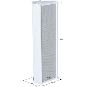 WÖLLER 3X4'' 120W 100V IP-66 Duvar Hoparlörü WCS-30
