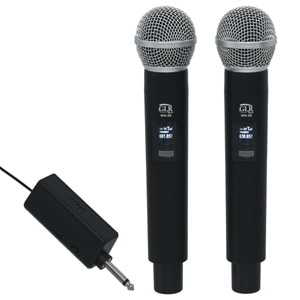 GLRTECH UHF 2 El Kablosuz Mikrofon WN-06 EE