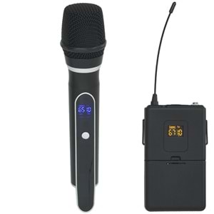JRL UHF 1 El 1 Yaka Kablosuz Mikrofon WN-07 EY